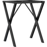 Furnova Noge za jedilno mizo X-okvir 60x50x73 cm lito železo, (21946929) | Shoptok.si