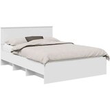  Okvir za krevet Bijelo 140 x 200 cm Konstruirano drvo - Bijelo 140 x 200 cm | shoptok.hr