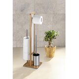 Wenko Stoječa WC garnitura Rivalta (bambus, višina 70 cm) | Shoptok.si