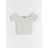 Sinsay Crop top s kratkim rukavima | shoptok.hr