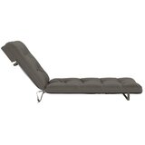  Jastučić za ležaljku VIANEN 100% poliester Siva 200 x 70 x 8 cm - Siva 200 x 70 x 8 cm | shoptok.hr