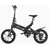 DYU Urbano električno kolo A16, 250 W 36 V 10 Ah, prehransko, črno, (21960406) | Shoptok.si