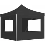  Profesionalni sklopivi šator za zabave 3 x 3 m antracit
