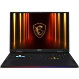 MSI raider A18 hx A9WIG (midnight black, metal) 16-Core 3D 2.5-5.4GHz/144MB 64GB 2TB ssd-nvme 18” uhd+ (3840x2400) ips 120Hz 100% DCI-P3 RTX-5080/16G 2.5-GLan KillerWiFi7 BT5.4 per-key rgb backlite fpr 6xSpk nahimic 99. ryzen 9 9955HX 9S7-182L72-023 Cene