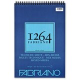 Fabriano 1264 MixMedia, akvarel blok sa spiralom, A3, 300g, 30 lista, Fabriano Cene