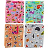 GIFT Bag Stickers Colored Stamps 32 x 26 x 12 cm Cene
