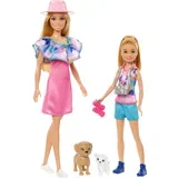 Mattel - Komplet lutk s 2 hišnima psoma (HRM09), (21382407)