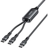 Unitek USB-C 2-in-1 PD 100W SILICONE CABLE 1.8M | shoptok.hr