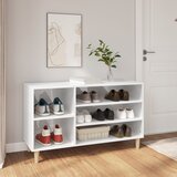 The Living Store Omarica za čevlje visok sijaj bela 102x36x60 cm inženirski les - Omarica Za Čevlje, (21434920) Cene