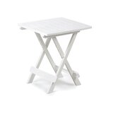  Baštenski sto plastični 44 x 44 x 50cm adige beli | ePonuda.com