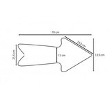 Opviq zidna led dekoracija arrow large green | ePonuda.com