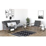 Hanah home set stolova sali black white Cene