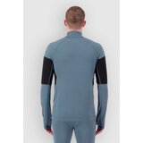 Mons Royale Olympus Merino 1/4 Zip Long Sleeve Funkcijska srajca goblin blue / black | Shoptok.si