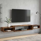 TV ormar za montažu na zid Zidna montaža Dimljeni hrast - Dimljeni hrast 180 cm | shoptok.hr