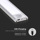  LED svetiljka za montažu ispod ormarića sa senzorom LED/2W/5V 4000K 2200 mAh | Eponuda.com
