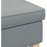  Stolica za noge Svjetlosiva 55 x 35 x 41 cm Tkanina | Shoptok.si