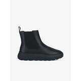 Geox Black Women's Leather Ankle Boots Spherica - Women | Shoptok.si