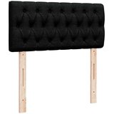 vidaXL otomanski okvir kreveta s madraca crni 80x200cm od tkanine | shoptok.hr