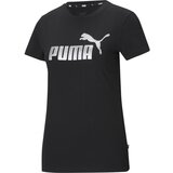 Puma Ženska majica ESS+ Metallic Logo Crna Cijene