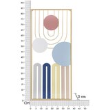 Mauro Ferretti Kovinska stenska dekoracija 37x84 cm Colorful – | Shoptok.si