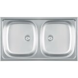 Metalac luna flex dvodelna inox sudopera fi 90 770 x 435 123320 Cene