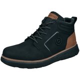 Bugatti Gležnarji z vezalkami konjak / črna Cene