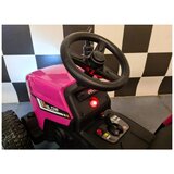 Cars4kids 12V Traktor s prikolicom pink | Shoptok.si
