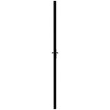 Sobna vrata od stakla ESG i aluminija 93 x 201,5 cm crna | Eponuda.com