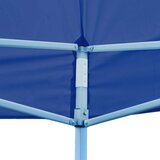 Šator za svadbe - šator za zabave Plava 291 x 580 x 315 cm Oxford tkanina - Plava s dvije bočne zidove Da | shoptok.hr