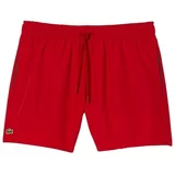 Lacoste Kratke hlače & Bermuda Quick Dry Swim Shorts - Rouge Vert Rdeča