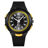 MINGRUI Otroška ura BD-41688 - Črna / Rumena | Shoptok.si