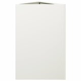  Vrtne sadilice 2 kom bijele trokutaste 50x43x75 cm čelične | Eponuda.ba