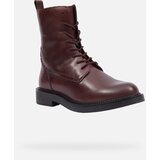 Geox Burgundy women's ankle boots Serilda - Women's | Shoptok.si