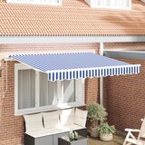 vidaXL Zamenjava tenda materiala za okvir 2,5 x 2 m - Modra in Bela Cene