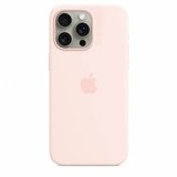 Apple iphone 15 pro max silicone case w magsafe - light pink (mt1u3zm/a) Cene