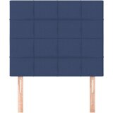  Posteljno vzglavje 2 kosa modro 100x5x78/88 cm blago, (20953684) | Shoptok.si