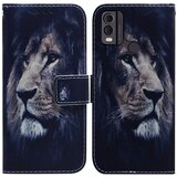 INORCO Preklopni ovitek iz PU usnja proti padcem za Nokio C22 etui za telefon denarnica s potiskom vzorcev s paščkom, (22035687) Cene