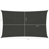  Senčno jadro 160 g/m² antracitno 3x5 m HDPE, (20610847) | Shoptok.si