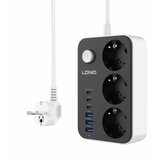 Ldnio Produzni kabl SE3631C 3 uticnice 3xUSB 3xPD beli 2m Cene