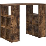  Stol s policom Dimljeni hrast 90 x 50 x 75 cm Konstruirano drvo | shoptok.hr
