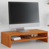 vidaXL Stojalo za zaslon voščeno rjavo 50x24x13 cm trdna borovina Cene