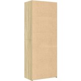 vidaXL Visoka komoda hrasta sonome 70x41x185 cm od konstruiranog drva | shoptok.hr