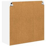 vidaXL Stenska kuhinjska omarica Visok sijaj bela 80 x 31 x 80 cm | Shoptok.si