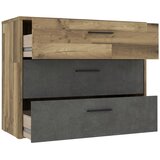 Time Komoda Ricciano, Barva Hrasta, Siva | Shoptok.si