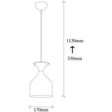 Opviq Sivani - MR - 824 WhiteGold Chandelier | Eponuda.com