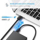 Ugreen USB 3.0 kabel (M na M) crni 2 m - u polietilenskoj vrećici | shoptok.hr