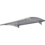 Gutta Nadstrešnica PT/L 150, 1500x950x170 mm, akril 4 mm, prozirna | shoptok.hr