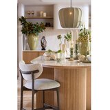 Light & Living Zelena viseča svetilka s tekstilnim senčilom Zubedo – | Shoptok.si