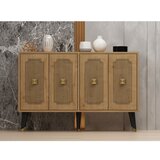 Woody Fashion Desarı - sapphire oak, gold sapphire oakgold console