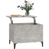  Klubska mizica betonsko siva 60x44,5x45 cm inženirski les, (20712205) | Shoptok.si